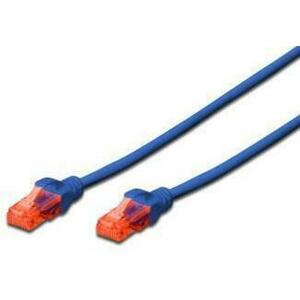 Cablu UTP Digitus, CAT6, Patch, 2m (Albastru) imagine