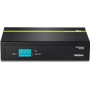 Switch TRENDnet TPE-S50, 4 Porturi, PoE imagine