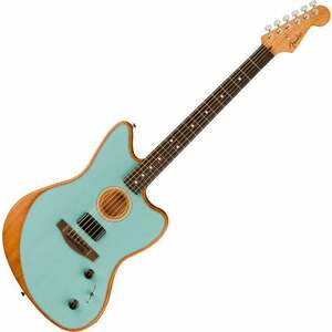 Fender Acoustasonic Player Jazzmaster Ice Blue imagine