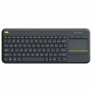 Tastatura Logitech Wireless Touch K400 Plus (Negru) imagine