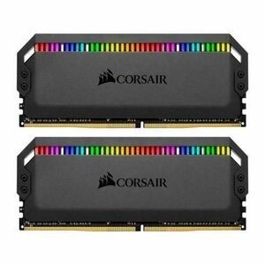 Memorii Corsair Dominator Platinum RGB 32GB(2x16GB) DDR4 3200MHz CL16 Dual Channel Kit imagine