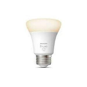 Bec LED inteligent Philips Hue, Bluetooth, Zigbee, A60, E27, 9.5W (75W), 1055 lm, lumina alba calda (2700K) imagine