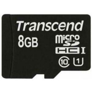 Card de memorie Transcend microSDHC, 8GB, UHS-I, 400x imagine