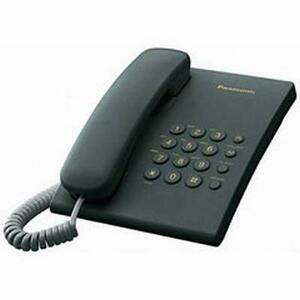 Telefon Fix Panasonic KX-TS500 (Negru) imagine