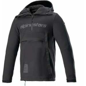 Alpinestars Sherpa Hoodie Black/Reflex 2XL Geacă textilă imagine