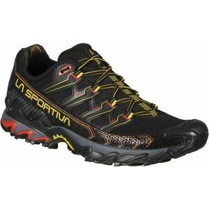 La Sportiva Ultra Raptor II Black/Yellow 43, 5 Pantofi de alergare pentru trail imagine