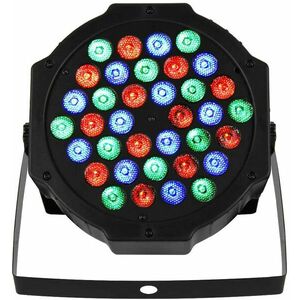 Proiector PAR 36 LED-uri Lumini Scena JOC de lumini Dj sau Club imagine