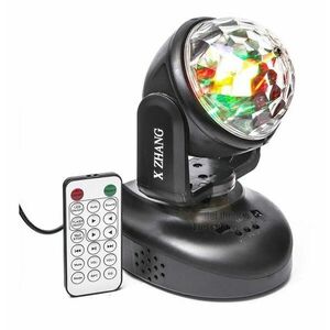Proiector Disco LSY080 LED rotativ 360 cu telecomanda imagine