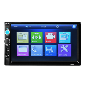 Player auto 7010B Touch screen 7" cu Bluetooth si USB Mp5 imagine