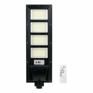 Lampa Solara Stradala 1254 LED 400W cu telecomanda 4 CASETE imagine