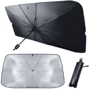 Parasolar umbrela 134cm X 80cm pentru parbrizul masinii model MARE (verificati dimensiunea) imagine