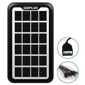 Panou solar GD-10x portabil 3W GDPLUS imagine