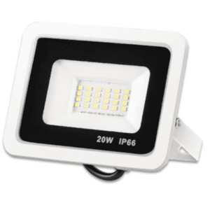 Proiector LED 20w IP66, ALB, 220V pentru exterior imagine