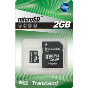 Card Transcend microSD 2GB imagine