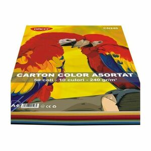 Top 50 coli carton color asortat 240g A4 Daco imagine