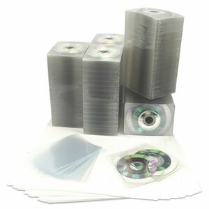 Mini CD-R Inkjet printabil cu plic, 24X, 40 MB, Business Card CD set 100 buc imagine