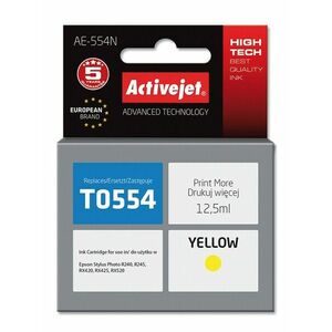 Cartus compatibil T0554 Yellow pentru Epson C13T055140, Premium Activejet, Garantie 5 ani imagine