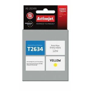 Cartus compatibil T2634 yellow pentru Epson, Premium Activejet, Garantie 5 ani imagine
