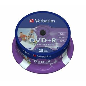 DVD+R printabile Verbatim 4.7Gb 16x imagine