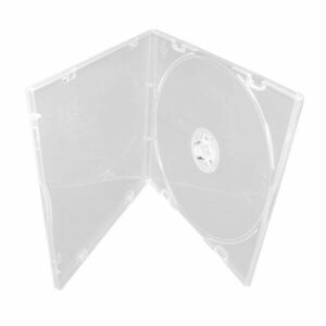Carcasa pentru CD/DVD slim transparenta 5 mm imagine