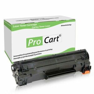 Cartus toner compatibil HP 53X Q7553X, Black, 6000 pagini, ProCart imagine