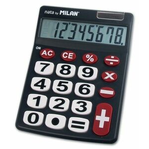 Calculator birou 8 digiti Milan 708 imagine