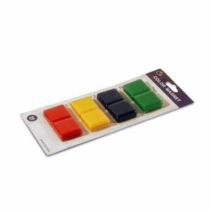 Magneti patrati colorati 30mm pentru tabla imagine