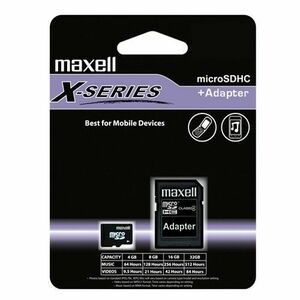 MicroSDHC Card 16GB clasa 4 cu adaptor X-Series imagine