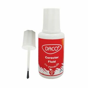 Corector fluid cu pensula Daco imagine