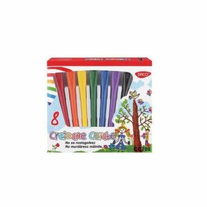 Set 8 creioane color cerate Daco imagine