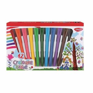 Creion cerat 12 culori Daco imagine