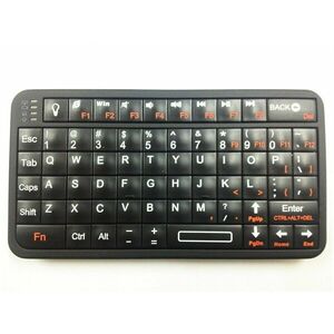 Mini tastatura Rii 518 iluminata, cu bluetooth, pentru smart TV, PC si dispozitive mobile imagine