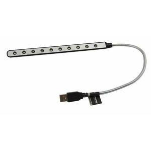 Lampa USB flexibila 10 LED-uri, 26 cm, pentru PC sau notebook, Esperanza EA148 imagine