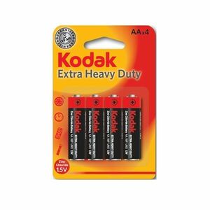 Set 4 baterii AA R6 Kodak Heavy Duty, 1.5V imagine