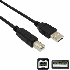 Cablu imprimanta USB 2.0tip A-B, lungime 1.6 m imagine