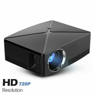 Videoproiector LED Full HD 1280x720 Pixeli, Android, 1800 lumeni, telecomanda, ProCart imagine