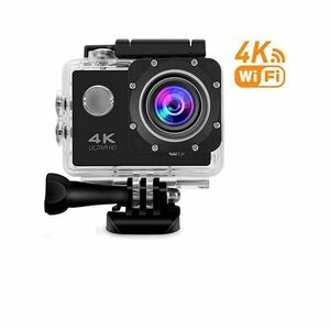 Camera video sport 4K Ultra HD, 22 fps, Wi-Fi Hotspot, LCD 2 inch, HDMI, 18 accesorii imagine