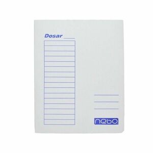 Dosar tip plic pentru indosariere, carton alb, format A4, set 50 bucati imagine
