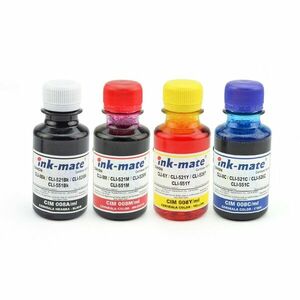 Set 4 culori cerneala pentru cartuse reincarcabile Canon 500 ml imagine