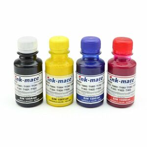Set cerneala Pigmentata pentru Epson in 4 culori 100 ml imagine