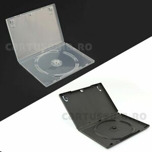 Carcasa DVD plastic 14 mm Transparent imagine