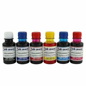 Cerneala refill pentru Epson seria L set 6 culori 500 ml imagine