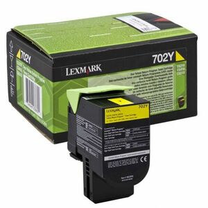 Toner original Lexmark 70C20Y0 Yellow imagine