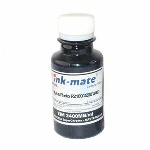 Cerneala SuperChrome Matte Black pigment pentru Epson R2100 R2200 R2400 100 ml imagine