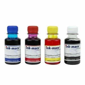 Set 4 culori cerneala refill pentru Brother T300 T500 T700 T800 1000 ml/culoare imagine