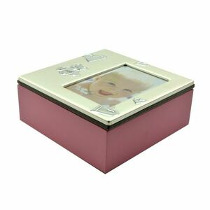Cutie Baby Box II cu suport pentru fotografie 7x10 Albastru imagine