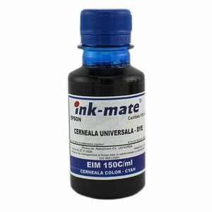 Cerneala universala Dye pentru imprimante Epson Cyan 500 ml imagine
