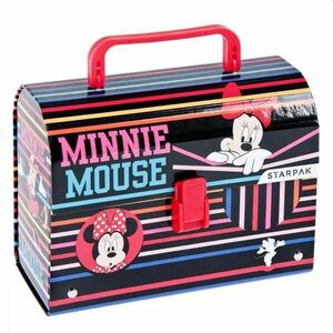 Geanta Minnie Mouse, cu maner si incuietoare, Starpak imagine