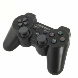 Gamepad Bluetooth, PS3, 12 butoane, vibratii, negru, Esperanza Marine imagine