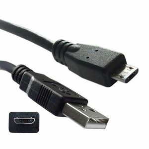 Cablu USB-A la microUSB, incarcare si transfer date, lungime 1 m, Home imagine